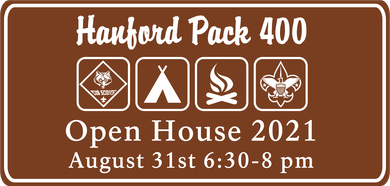 Pack 400 Open House Logo 2021