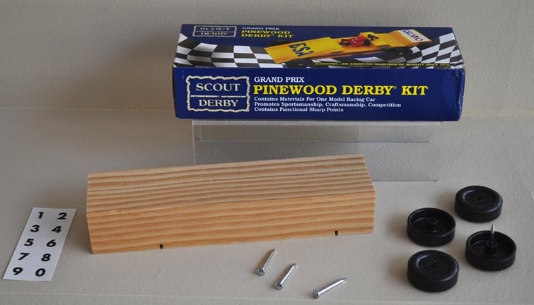 Official BSA Grand Prix Pinewood Derby Kit Rules & Instructions
